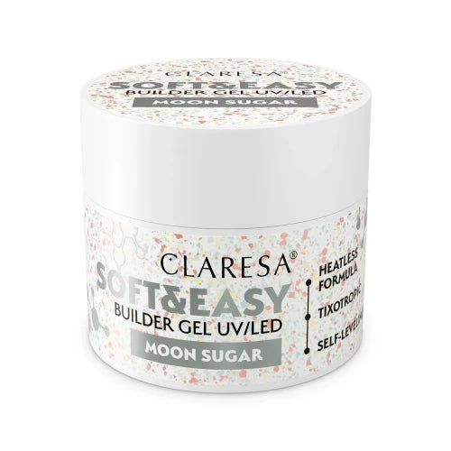 Claresa | Gel de construction - Soft & Easy - Moon Sugar 12g