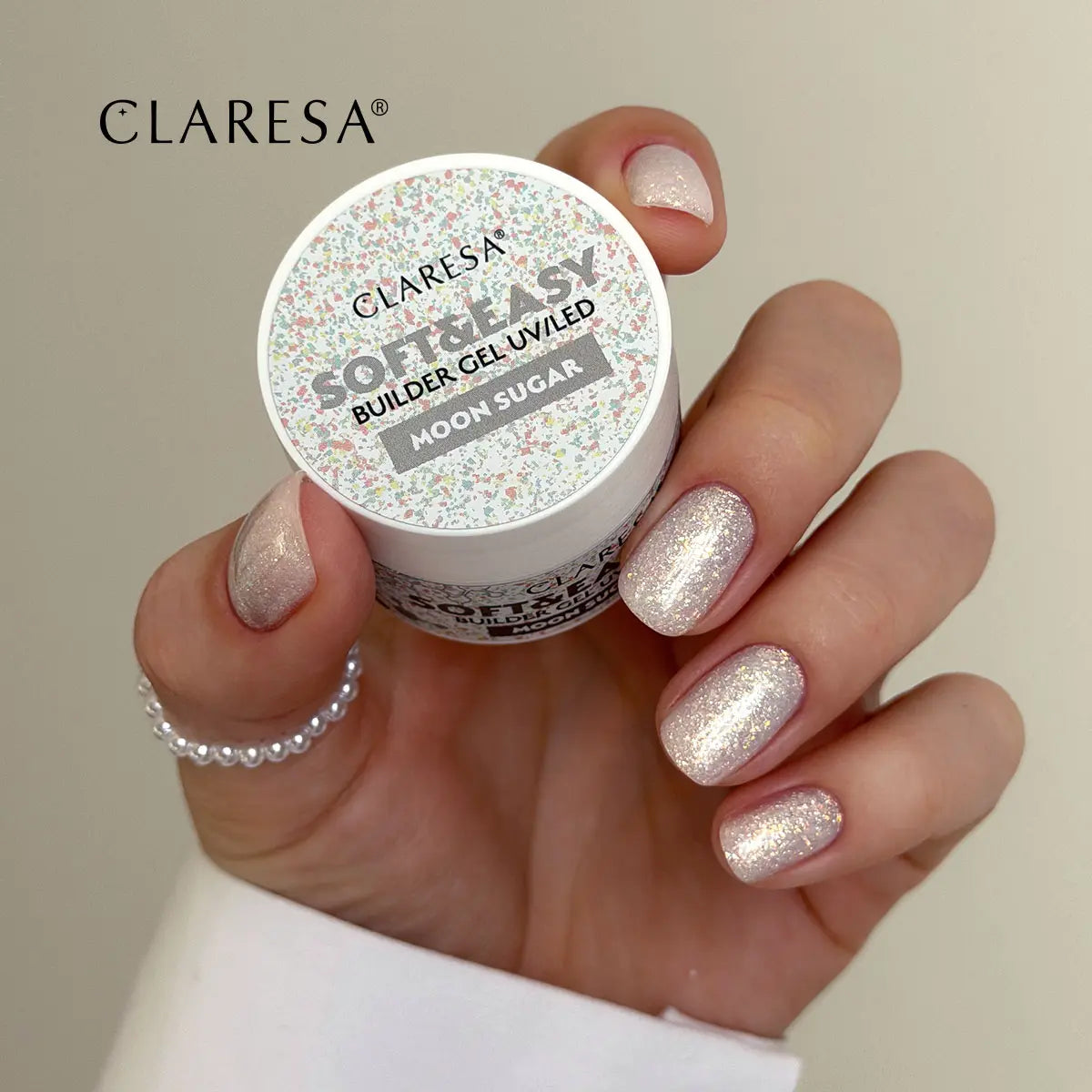 Claresa | Gel de construction - Soft & Easy - Moon Sugar 12g
