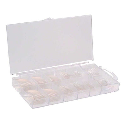 Outlet Nails | Boîte de 100 faux ongles transparents