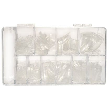 Outlet Nails | Boîte de 500 faux ongles transparents
