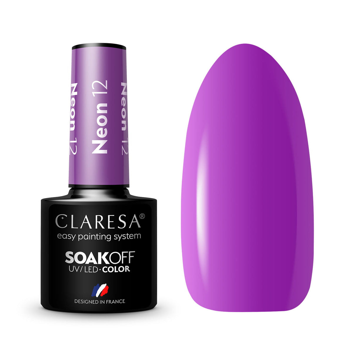 Claresa | Vernis semi-permanent Neon #12 5g