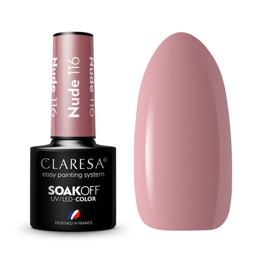 Claresa | Vernis semi-permanent  Nude n°116 - 5ml