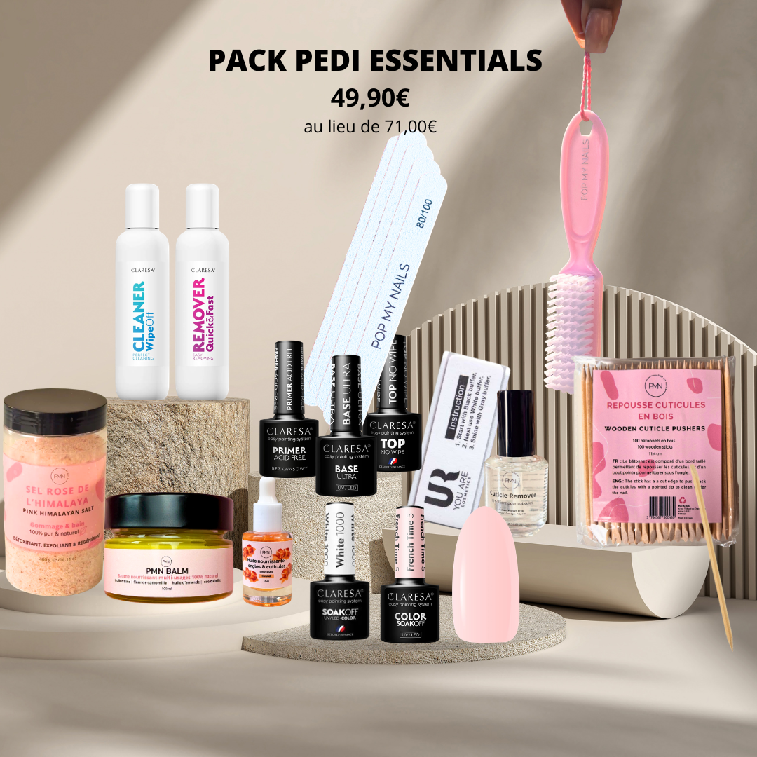 Pack Pedi Essentials - 19 produits