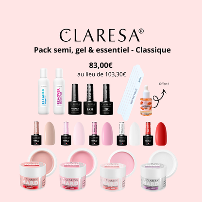 Pack semi permanent, gel & essentiel - Classique
