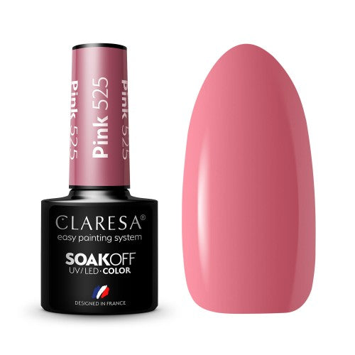 Claresa | Vernis semi-permanent Rose n°525- 5ml