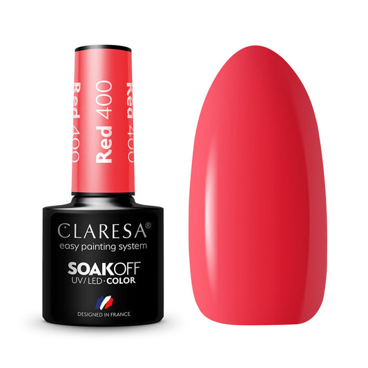 Claresa | Vernis semi-permanent  Rouge n°400 - 5ml