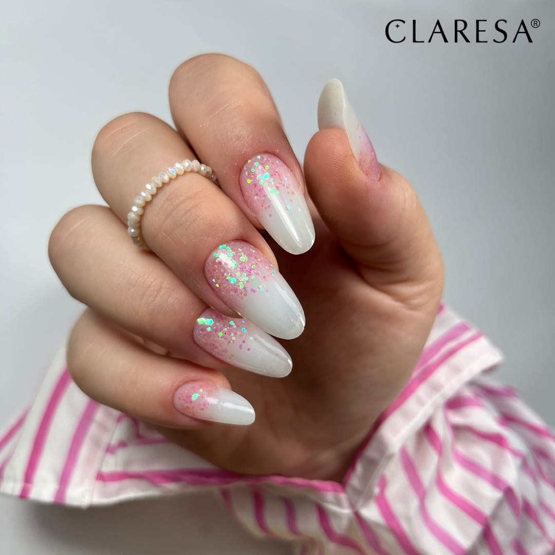 Claresa | Pack Gel Builder Soft & Easy 3x90g - Glam Pink, Clear, Milky White