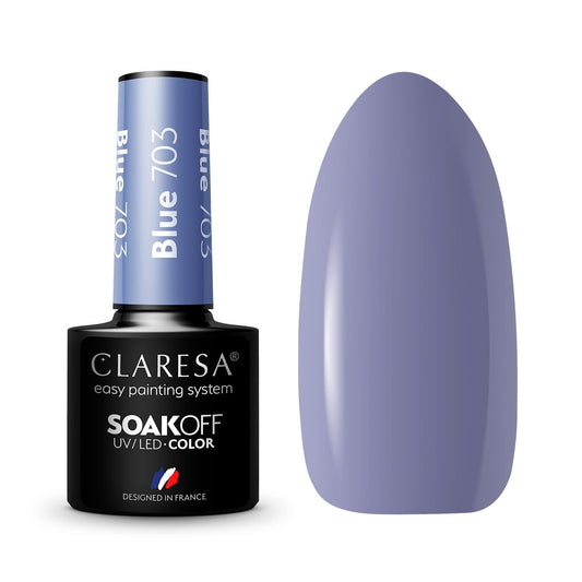 Claresa | Vernis semi-permanent Bleu n°703 - 5ml