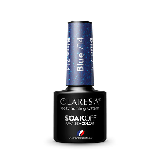 Claresa | Vernis semi-permanent Bleu n°714 - 5ml
