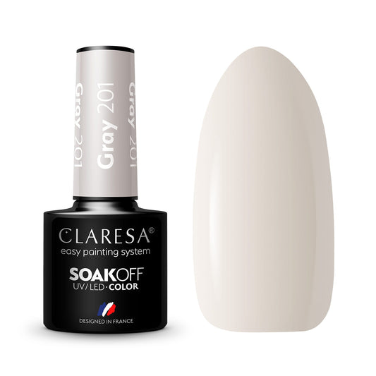 Claresa | Vernis semi-permanent Gris n°201 - 5ml