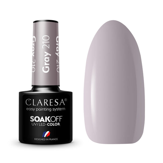 Claresa | Vernis semi-permanent Gris n°210 - 5ml