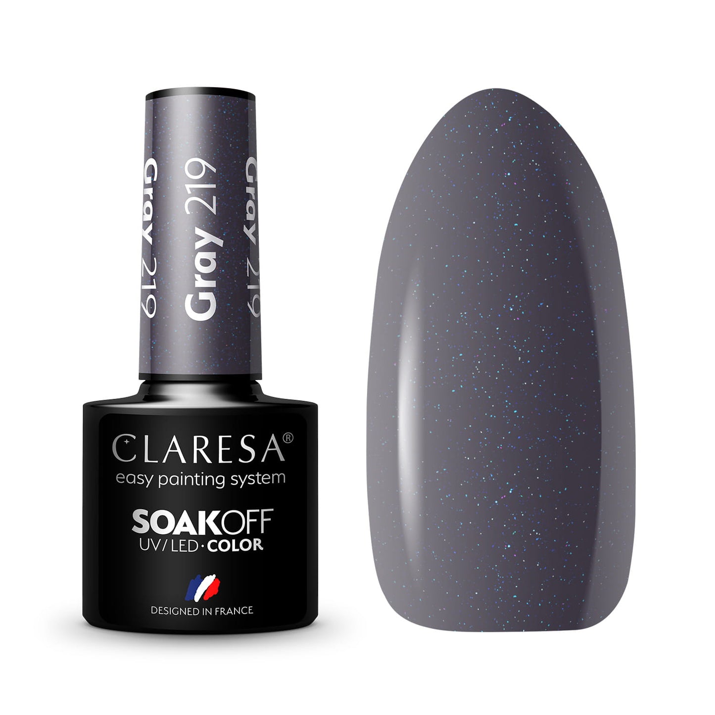 Claresa | Vernis semi-permanent Gris n°219 - 5ml