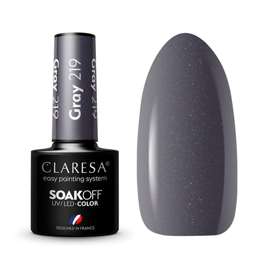 Claresa | Vernis semi-permanent Gris n°219 - 5ml