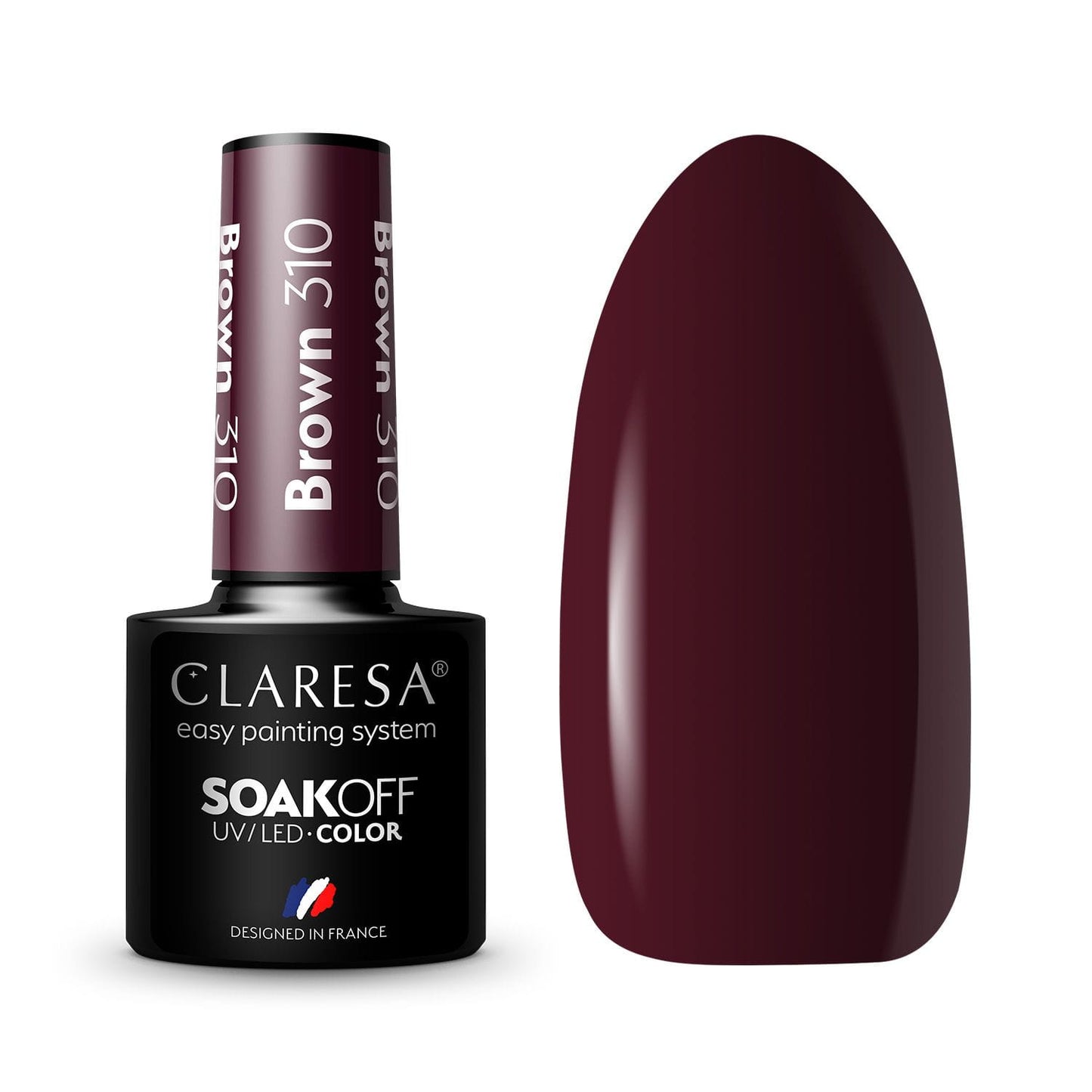 Claresa | Vernis semi-permanent Marron n°310 - 5ml