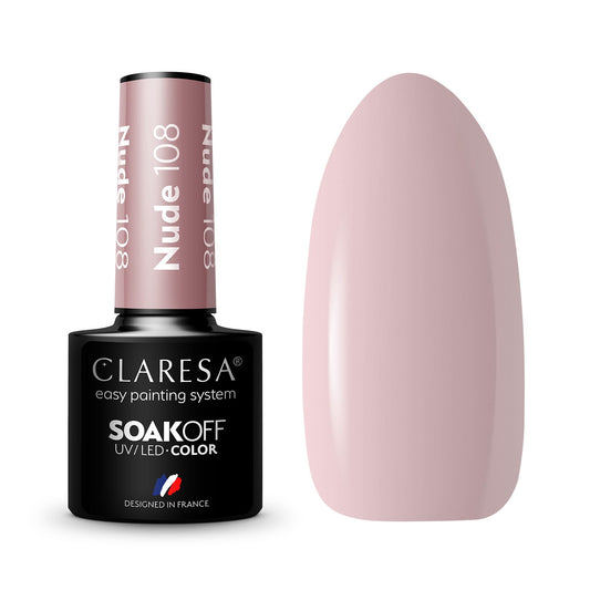 Claresa | Vernis semi-permanent Nude n°108 - 5ml