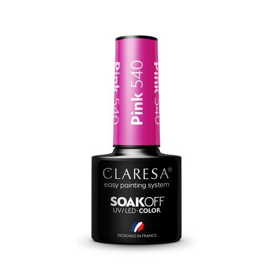 Claresa | Vernis semi-permanent Rose n°540 - 5ml