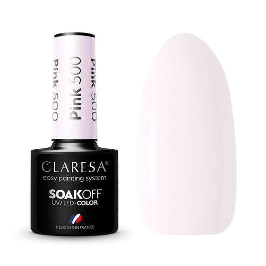 Claresa | Vernis semi-permanent Rose n°500 - 5ml