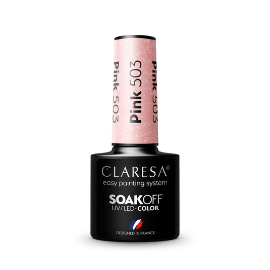 Claresa | Vernis semi-permanent Rose n°503 - 5ml