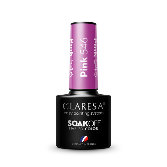 Claresa | Vernis semi-permanent Rose n°546 - 5ml