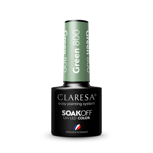 Claresa | Vernis semi-permanent Vert n°800 - 5ml