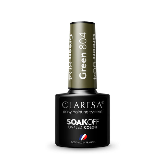 Claresa | Vernis semi-permanent Vert n°804 - 5ml