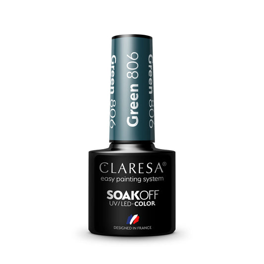 Claresa | Vernis semi-permanent Vert n°806 - 5ml